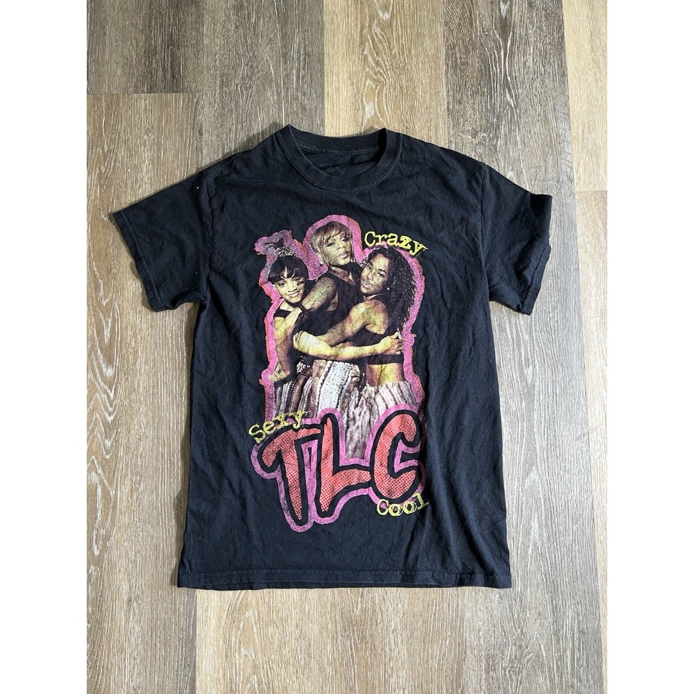 black TLC "Crazy Sexy Cool" graphic tee